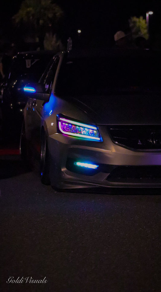 2008-2012 Honda Accord Custom Chasing LED Headlights