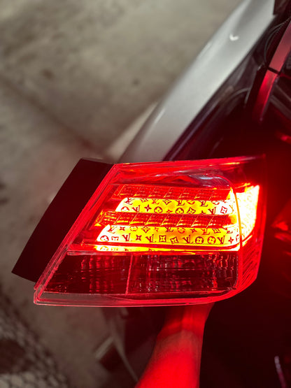 Pair of LED Tail Lights for 8thgen Sedan With LV’s Decals.
