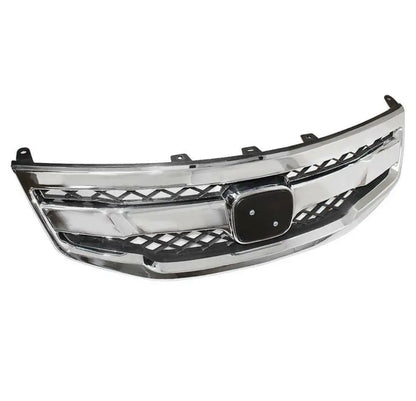Fit 11-12 Accord 4DR Mod Style Honeycomb Bumper Chrome Mesh Grill Grille.