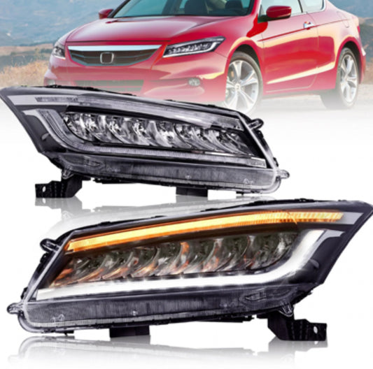 Custom Touring Style Headlights for 2008-12 ACCORD COUPE