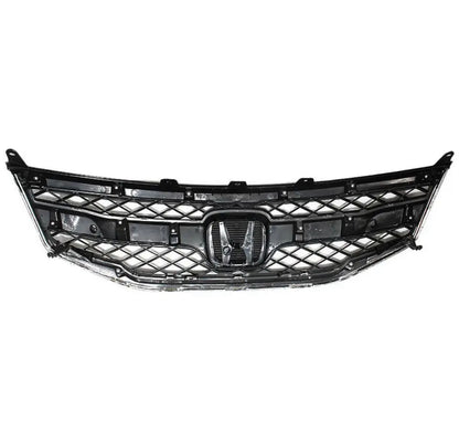 Fit 11-12 Accord 4DR Mod Style Honeycomb Bumper Chrome Mesh Grill Grille.