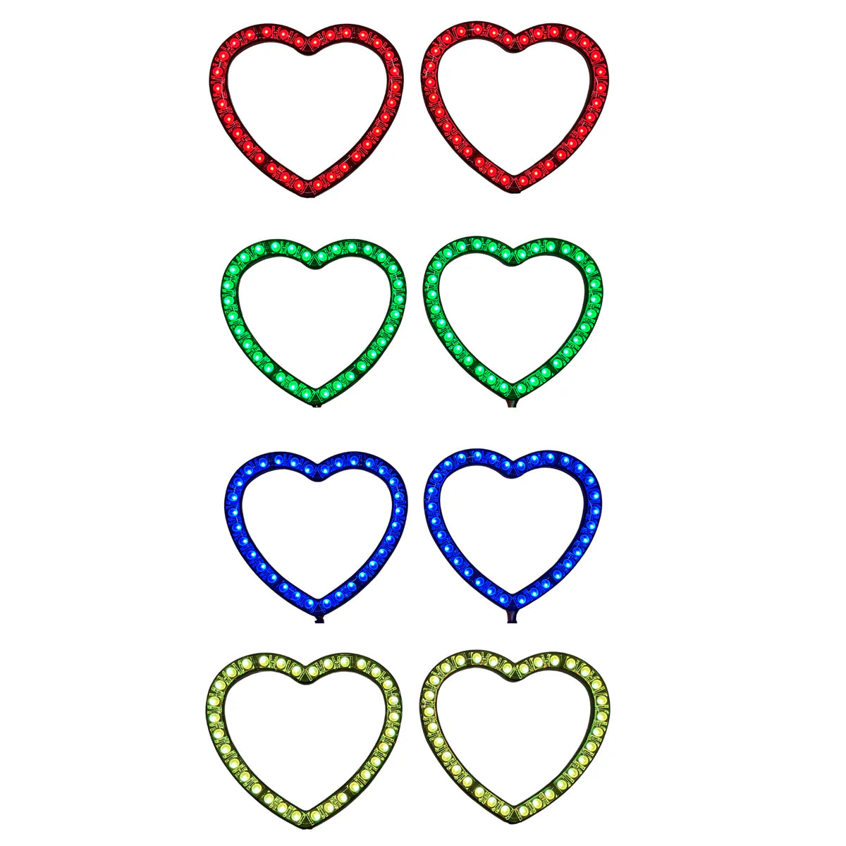 HEART HALO RINGS | MULTICOLOR