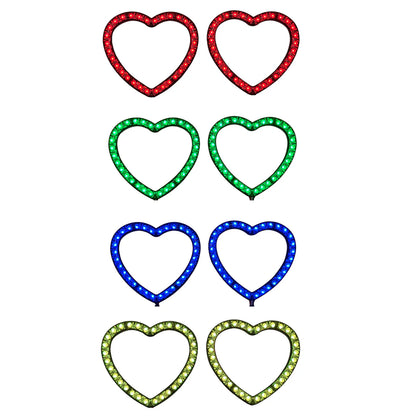 HEART HALO RINGS | MULTICOLOR