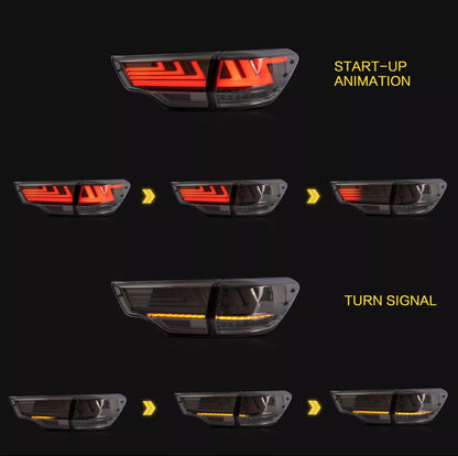 VLAND LED TAILLIGHTS FOR 2014-2019 Toyota Highlander w/Start Up Animation Set